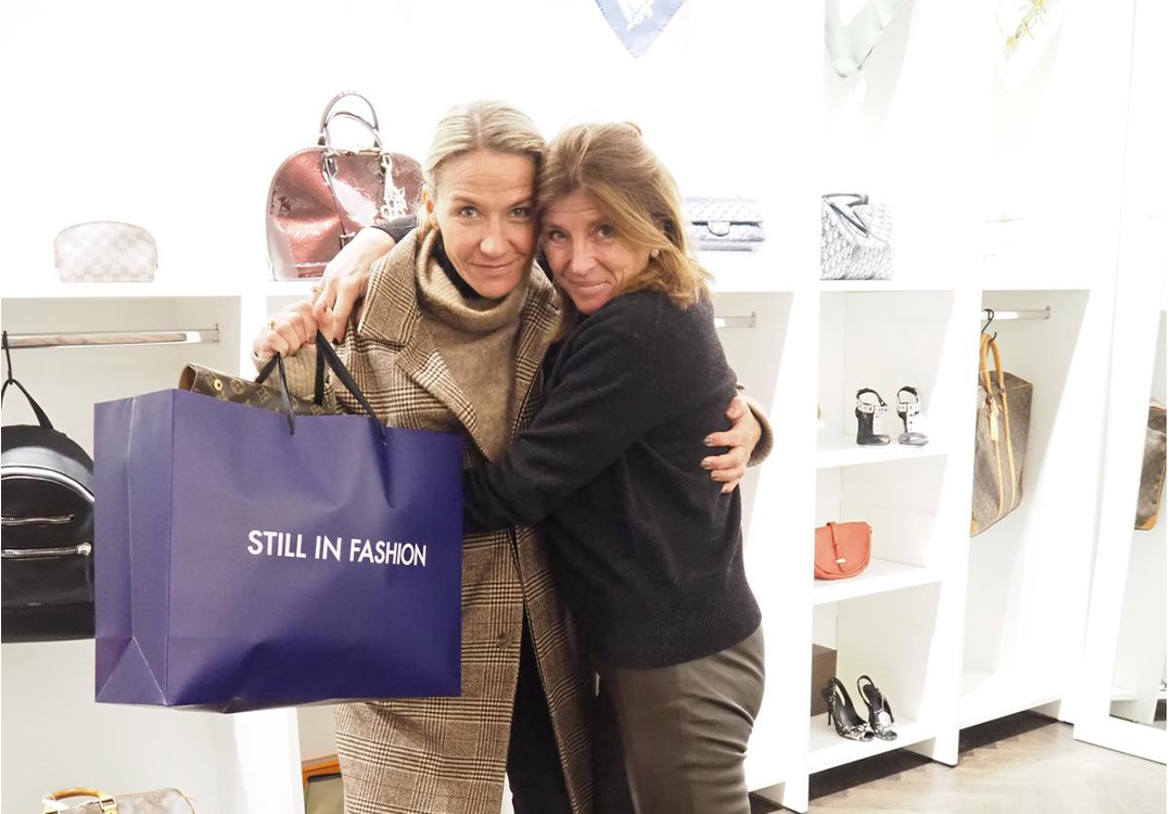 Kristin Kaspersen is happy Still in Fashion shopper