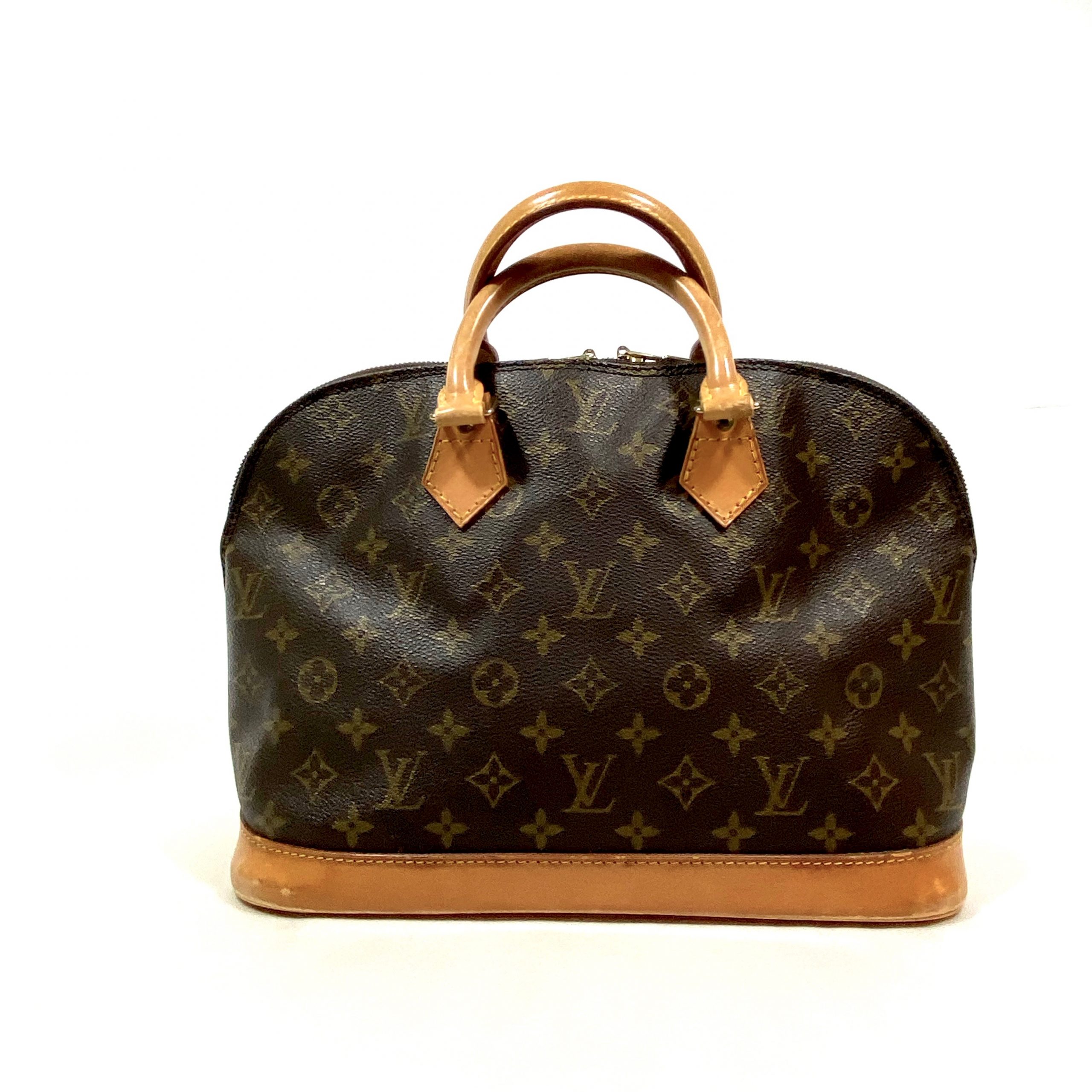 Preloved Authentic Louis Vuitton Monogram Alma Hand Bag Purse TH1927   Audacity CoBags LLC