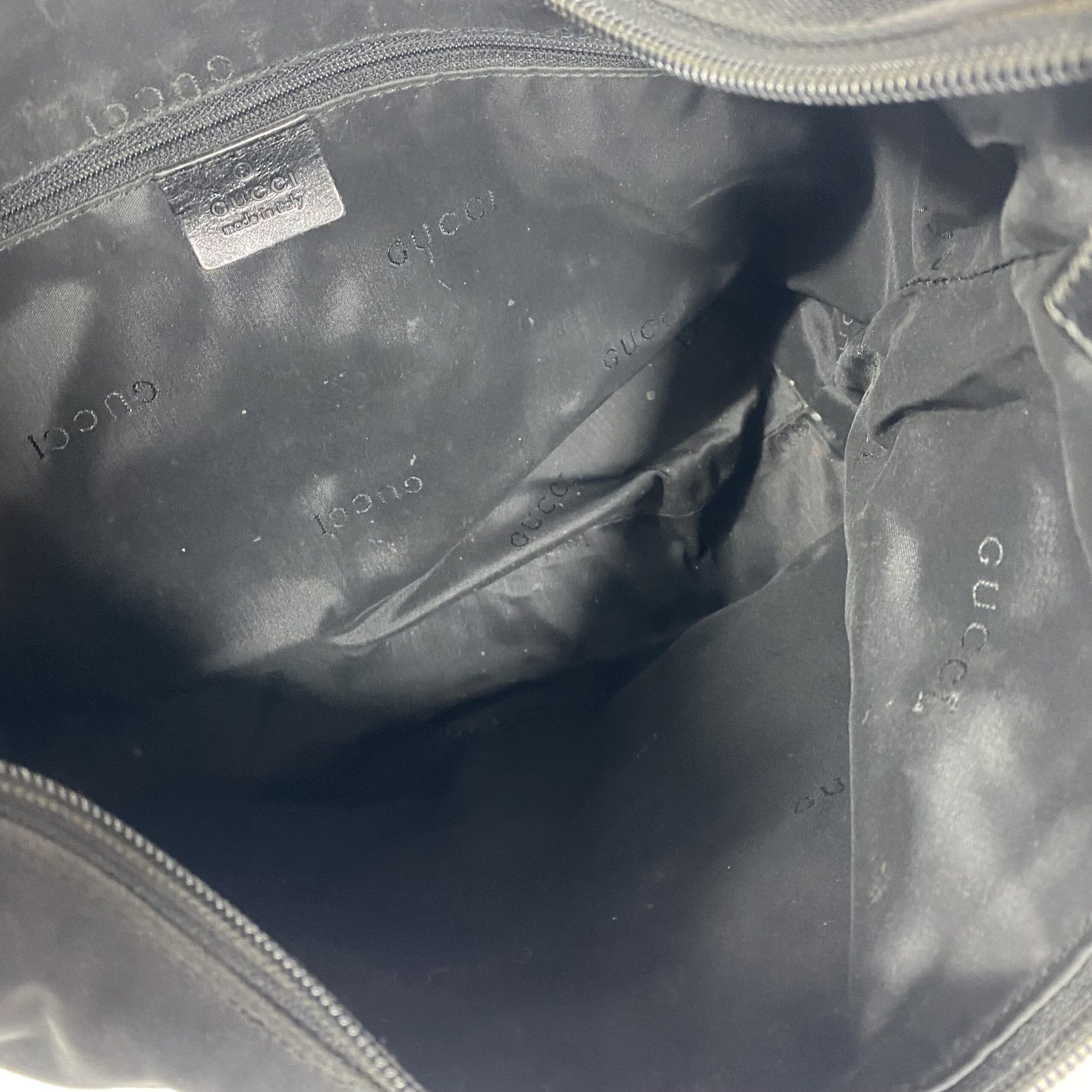 Hobo cloth handbag Gucci Black in Cloth - 35551355