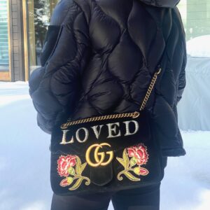 Gucci Marmont GG bag on model