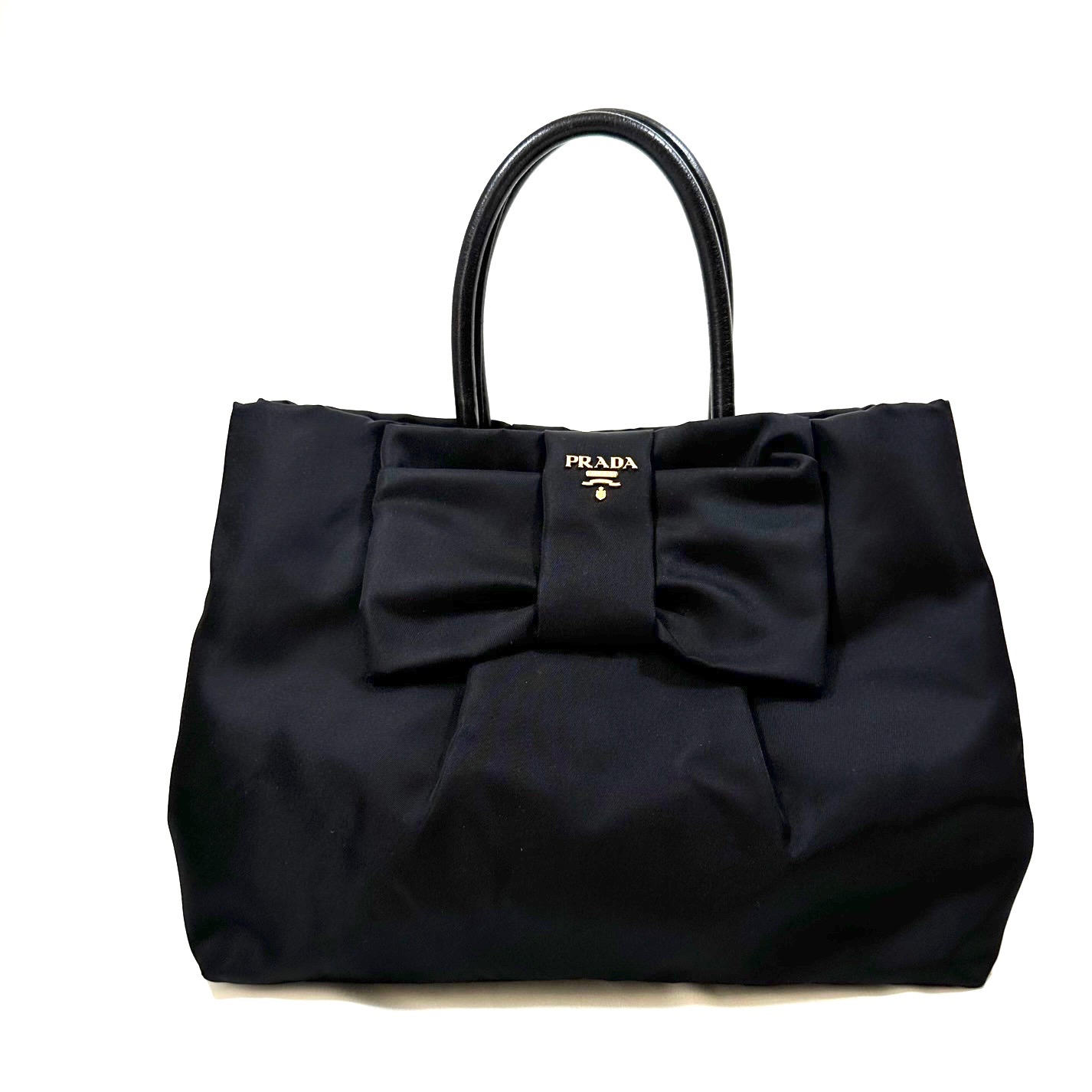 Prada Black Padded Re-Nylon Small Shoulder Bag - 1BD313 - Yoogi's Closet