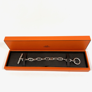 HERMÈS CHAÎNE D’ANCRE / ANCHOR CHAIN SMALL SILVER BRACELET