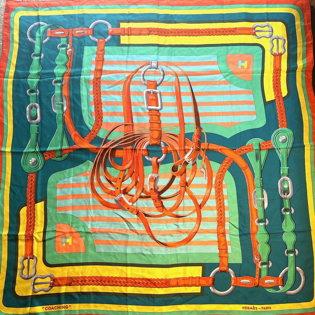 Hermès pre-loved scarves sjalar