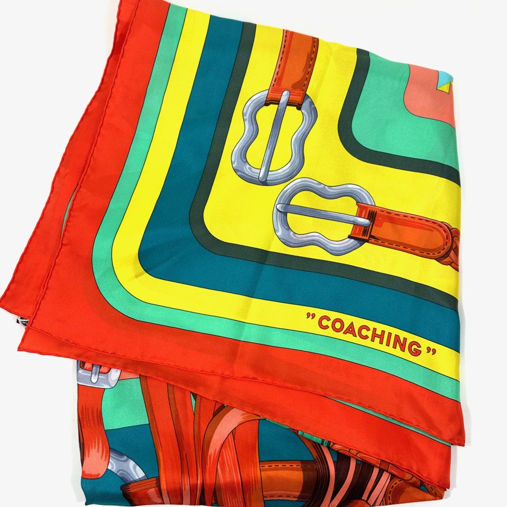 Hermès 140 silk scarf