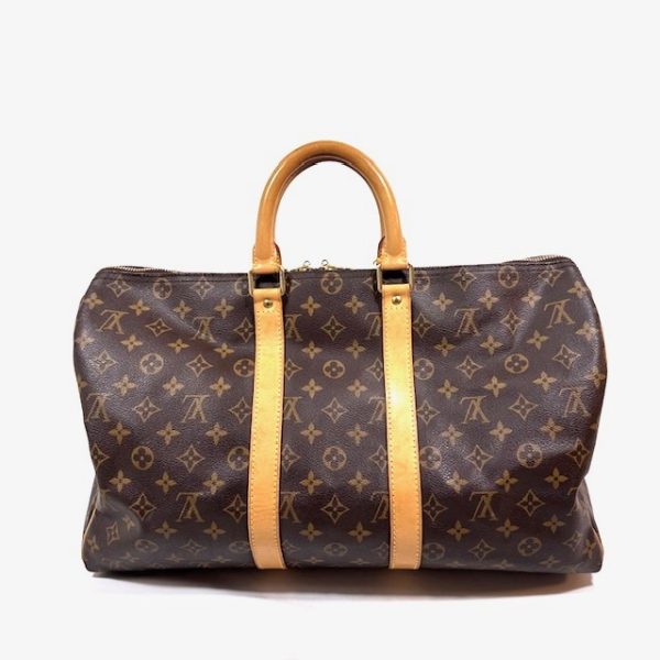 Louis vuitton keepall 45 weekend väska i monogram canvas - Bild 4