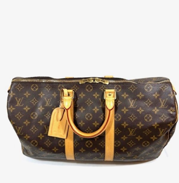 Louis vuitton keepall 45 weekend väska i monogram canvas - Bild 3