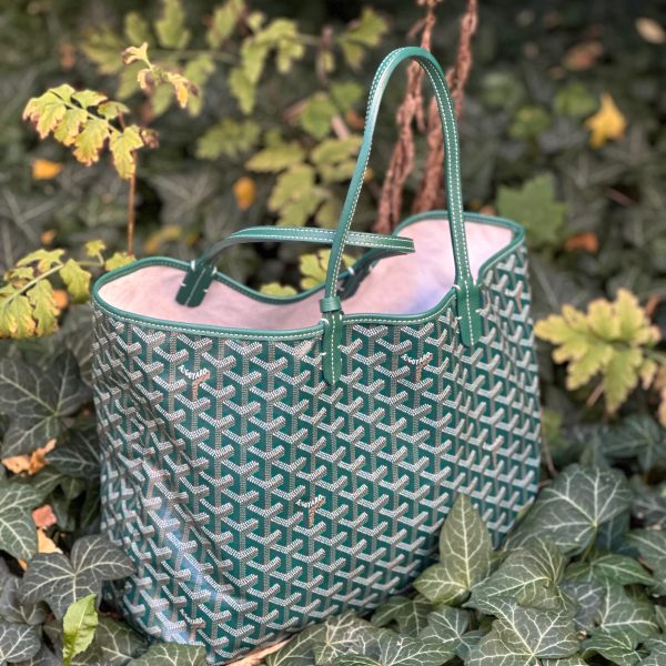 Goyard green goyardine saint louis PM tote bag - Image 10