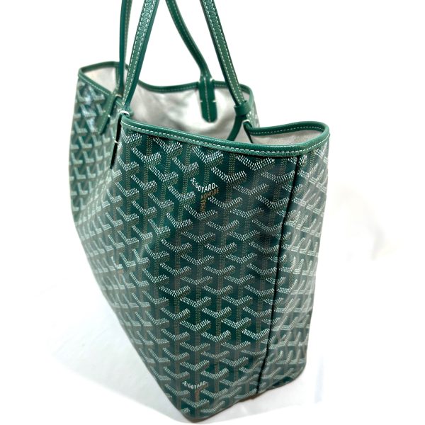 Goyard green goyardine saint louis PM tote bag - Image 5