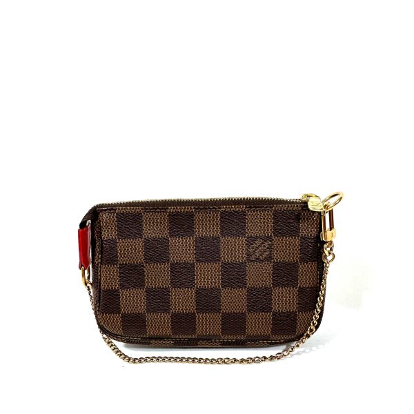 Louis vuitton mini pochette 'vivienne in paris' i damier ebene - Bild 4