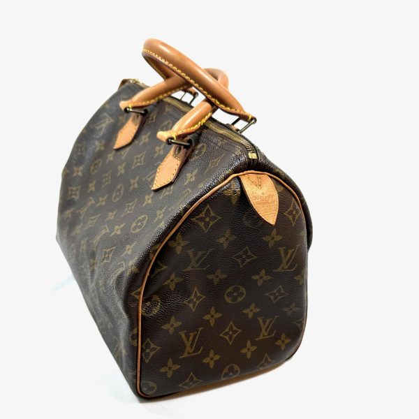 Louis Vuitton Speedy Boston  Väska  i Monogram Canvas - Bild 4