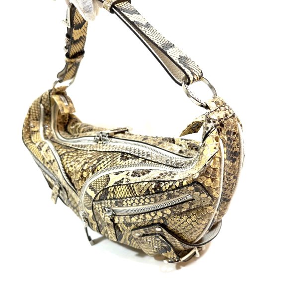 Versace snakeskin hobo/boat shaped shoulder bag - Image 8