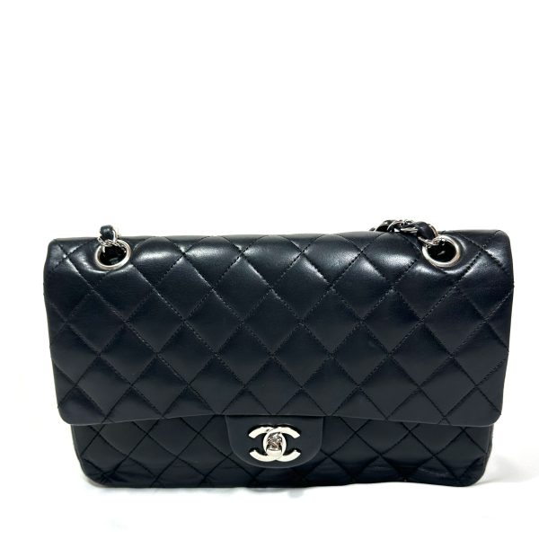 Chanel Timeless Double Flap Medium Black Quilted Leather Shoulder Bag - Image 3