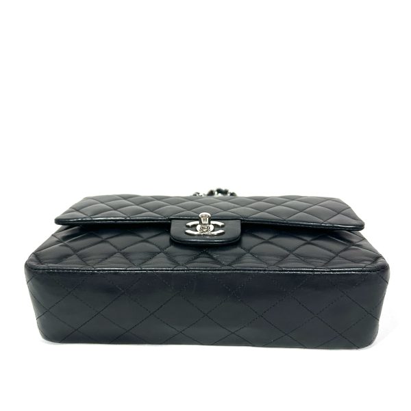 Chanel Timeless Double Flap Medium Black Quilted Leather Shoulder Bag - Image 8