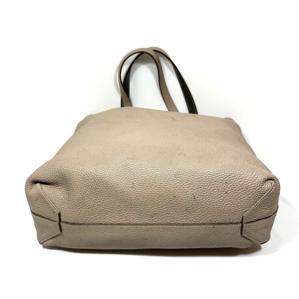 Hermès Double Sens 36 Tote Bag in Grey and Beige Clemence Leather - Image 10