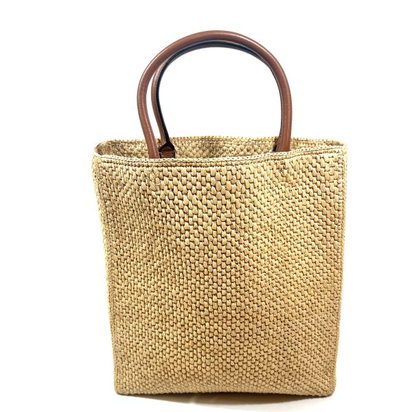 Loewe Small Raffia Rectangular Standard A4 Tote Bag - Image 3