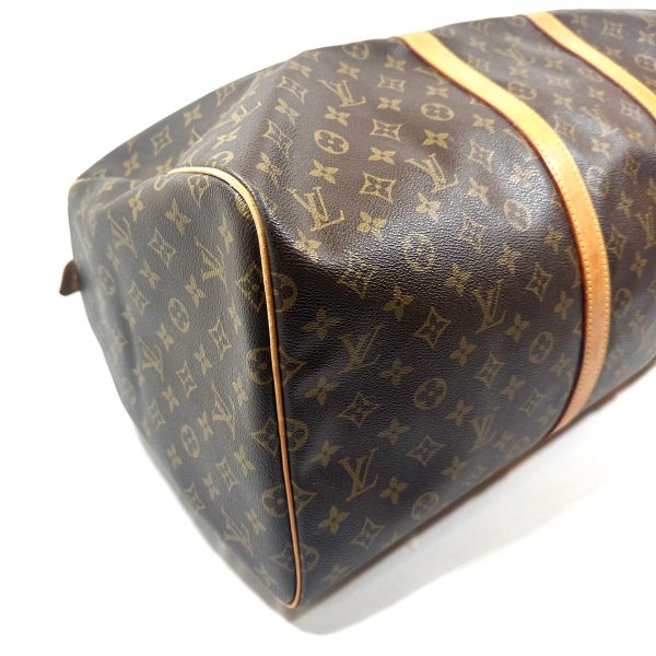 Louis Vuitton Keepall 55 Travel Bag in Monogram Canvas - Image 9