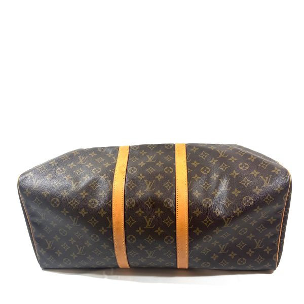 Louis Vuitton Keepall 55 Travel Bag in Monogram Canvas - Image 7