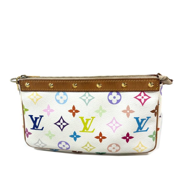 Louis Vuitton Pochette Accessoire Multicolour Monogram - From First Collab With Takashi Murakami - Image 4