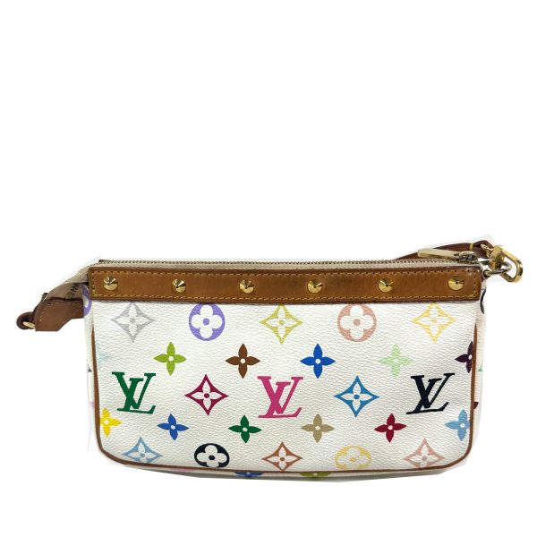 Louis Vuitton Pochette Accessoire Multicolour Monogram - From First Collab With Takashi Murakami - Image 3