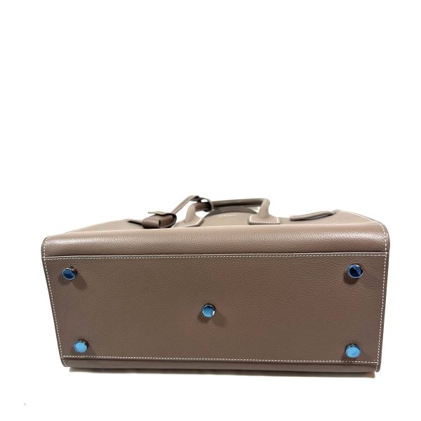 Saint Laurent Sac de Jour in Taupe Grained Leather - Image 8