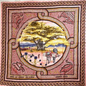 Hermès pre-loved designer scarves
